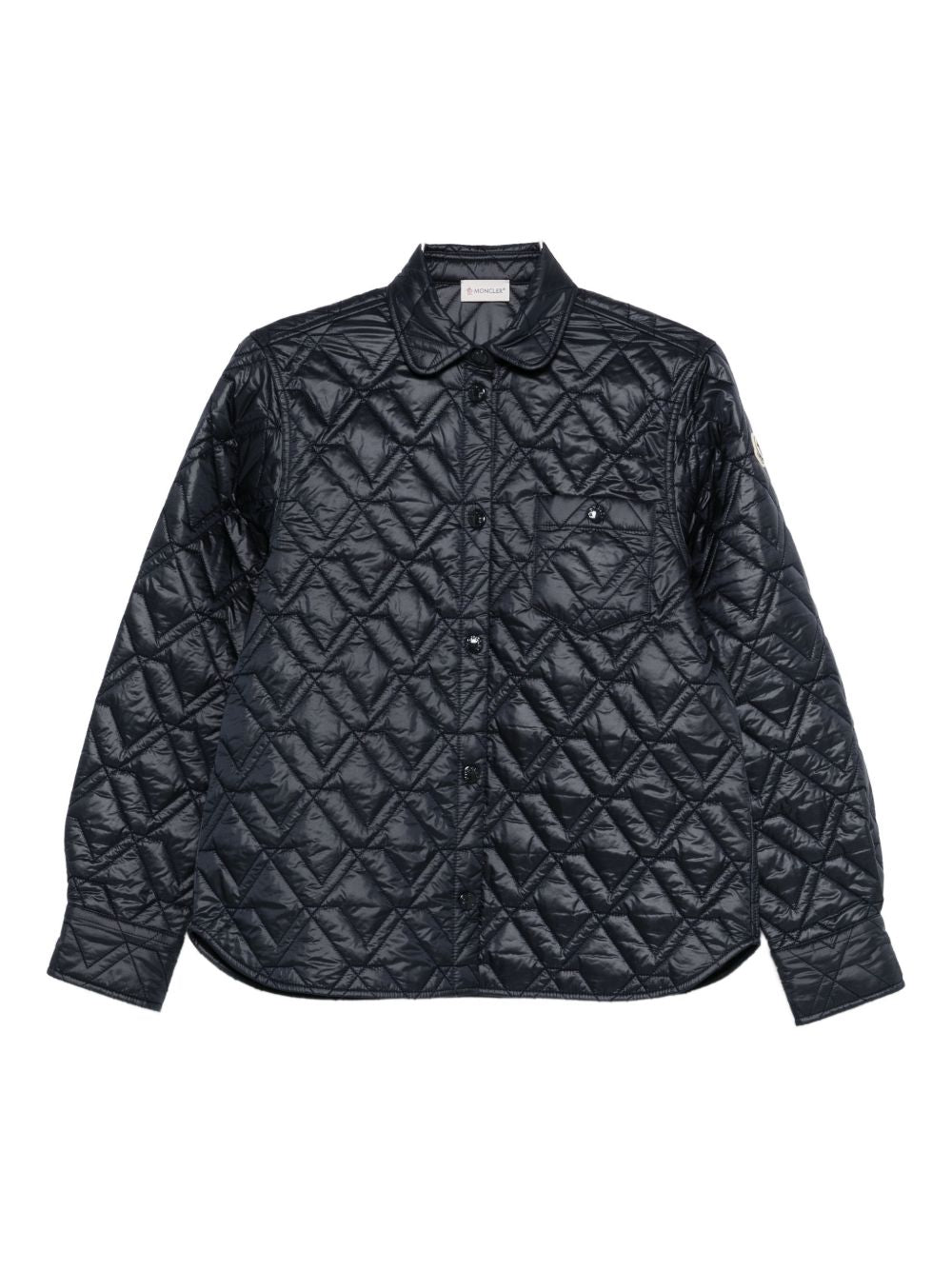 Moncler Shirts Blue Polyamide