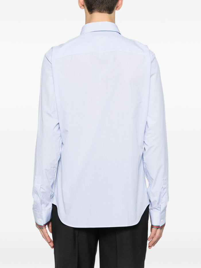 Gucci Shirts Clear Blue Cotton