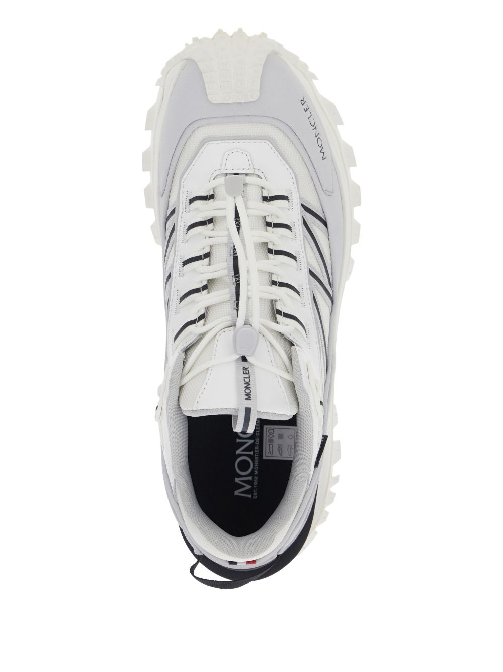 Moncler Sneakers White Leather
