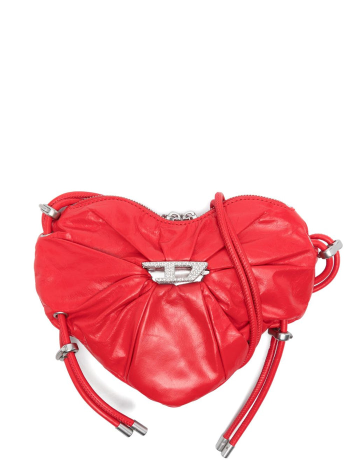 Diesel Bags Red Calf Leather
