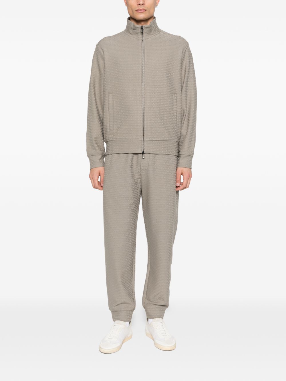 Emporio Armani Trousers Dove Grey Elastane