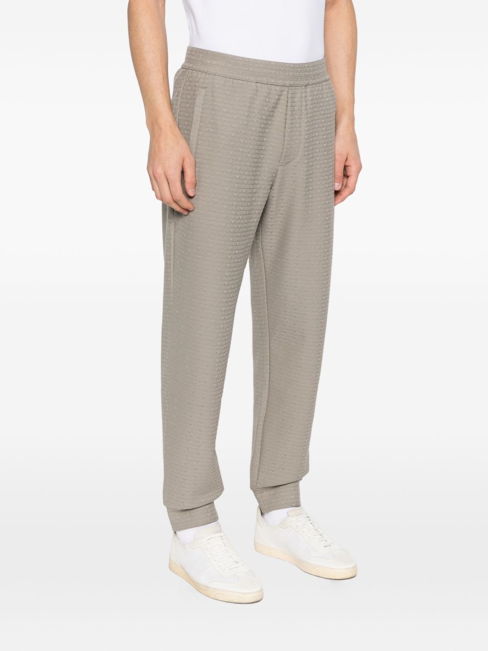 Emporio Armani Trousers Dove Grey Elastane
