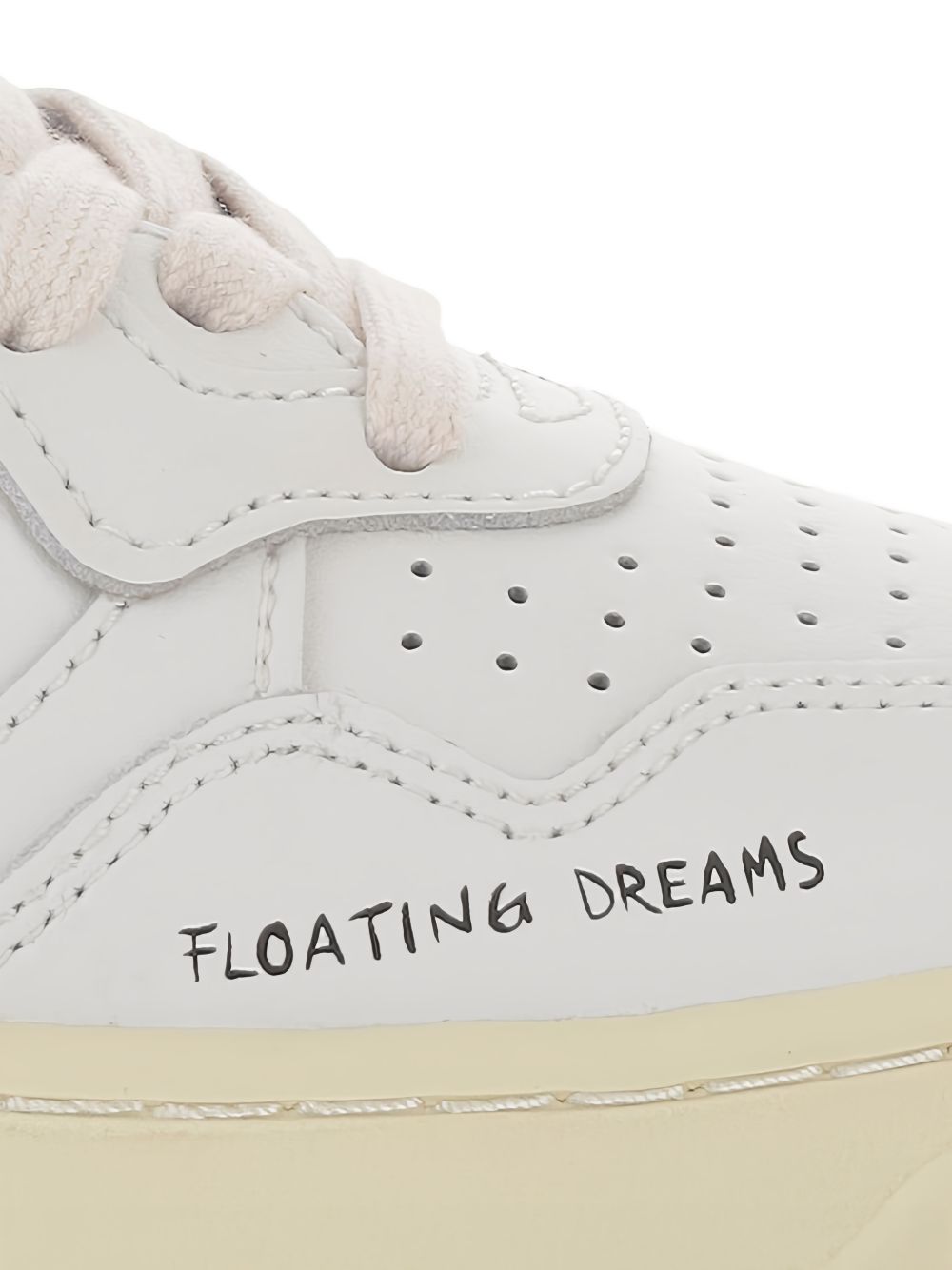 AUTRY Sneakers Orange Goat Skin