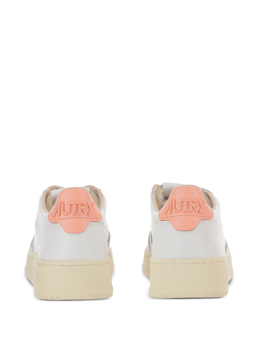 AUTRY Sneakers Orange Goat Skin