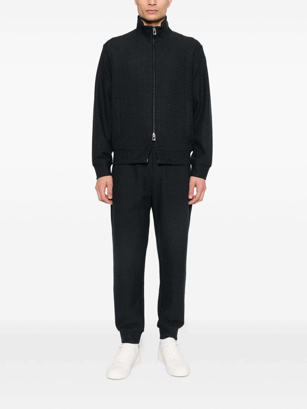 Emporio Armani Trousers Blue Elastane