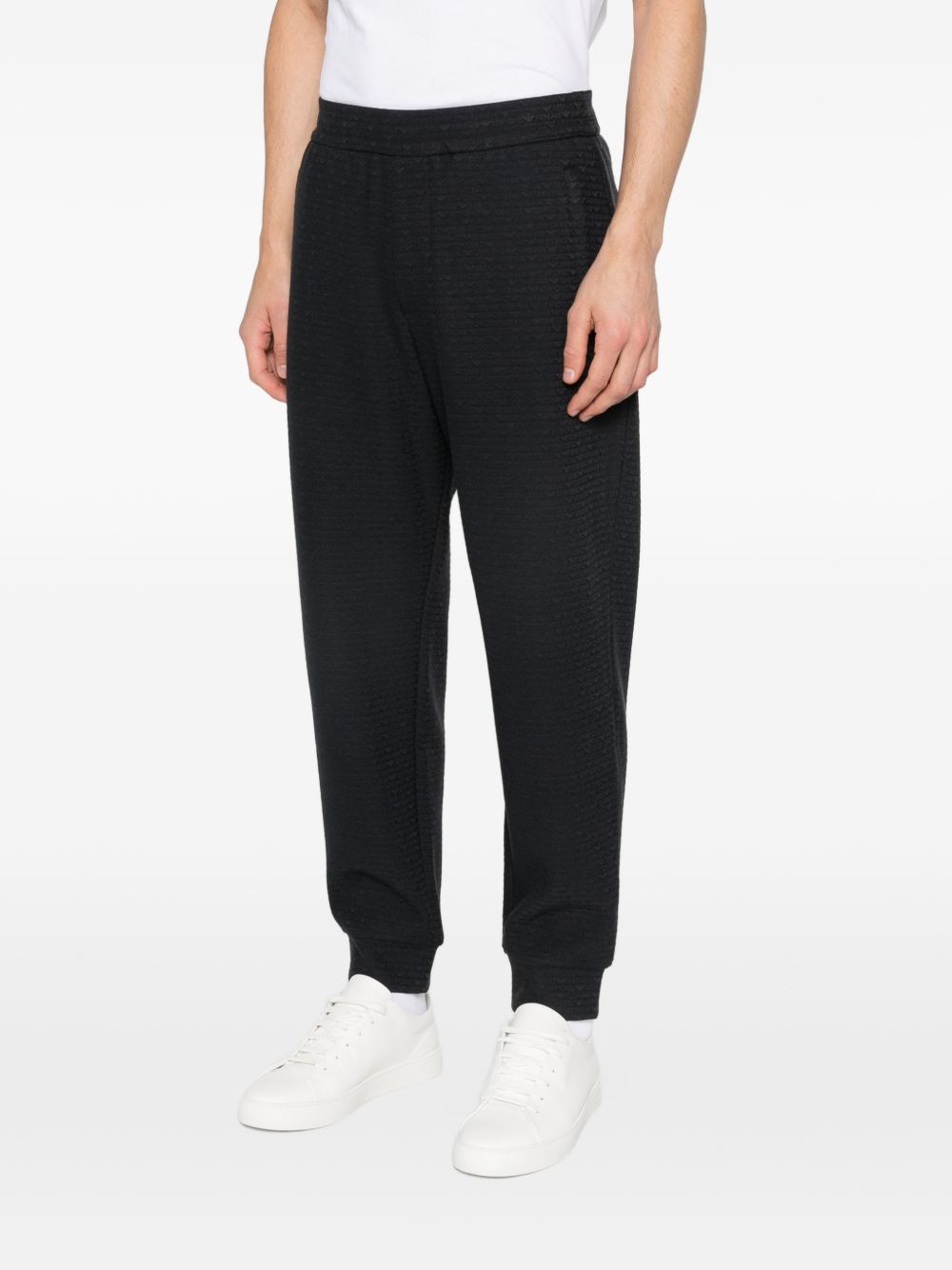 Emporio Armani Trousers Blue Elastane