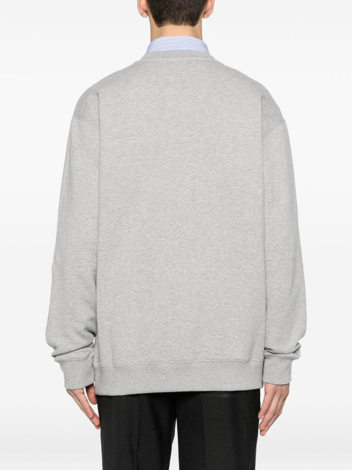 Gucci Sweaters Grey Cotton