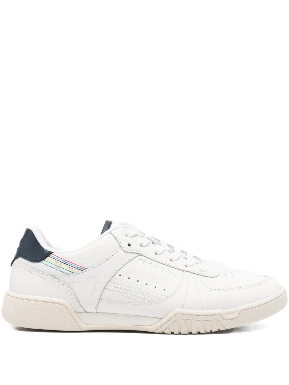 PS By Paul Smith Sneakers White Cow Leather Upper/rubber Sole