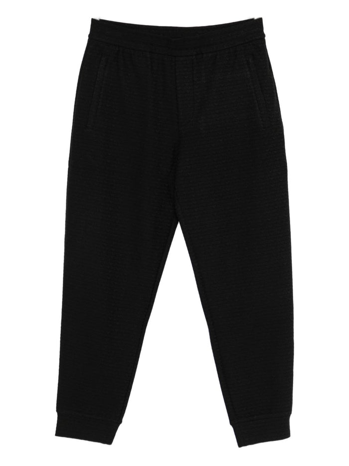 Emporio Armani Trousers Black Elastane