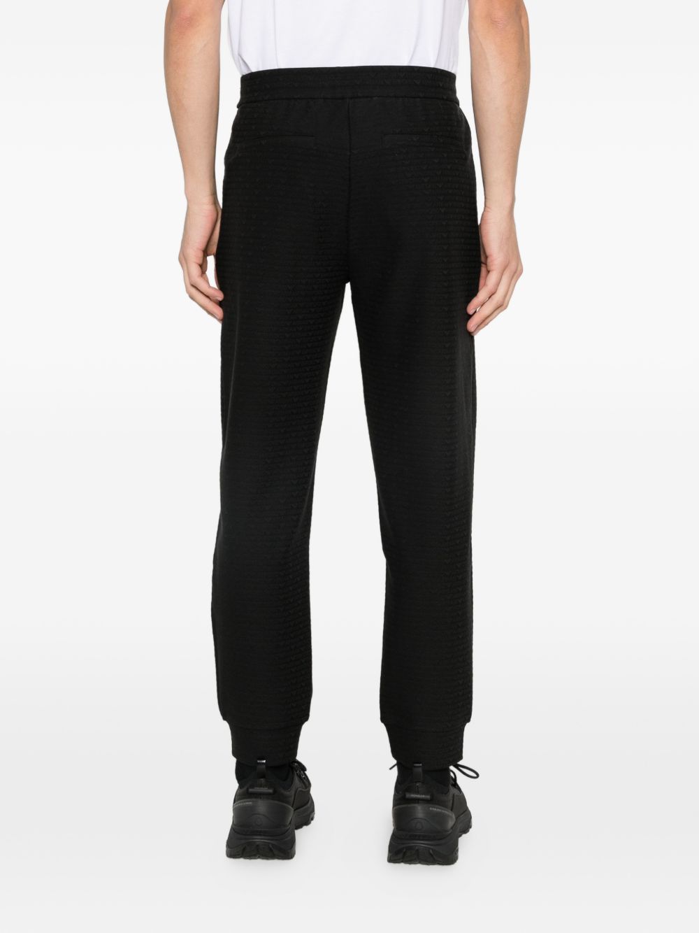Emporio Armani Trousers Black Elastane