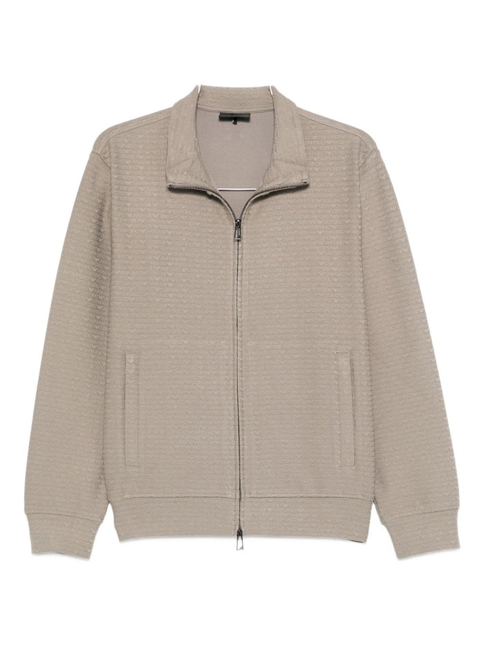 Emporio Armani Sweaters Dove Grey Elastane