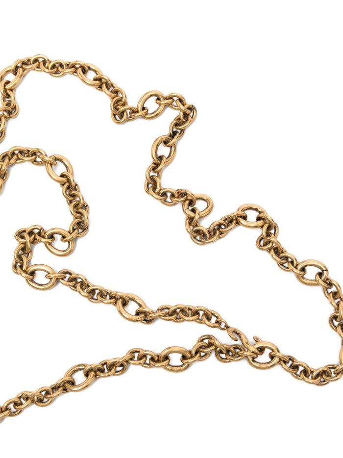 Saint Laurent Belts Bronzo Metal