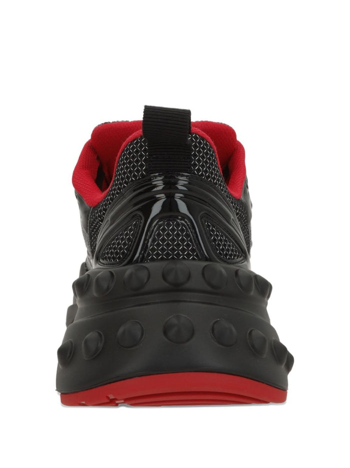 Christian Louboutin Sneakers Black Outer: Mesh