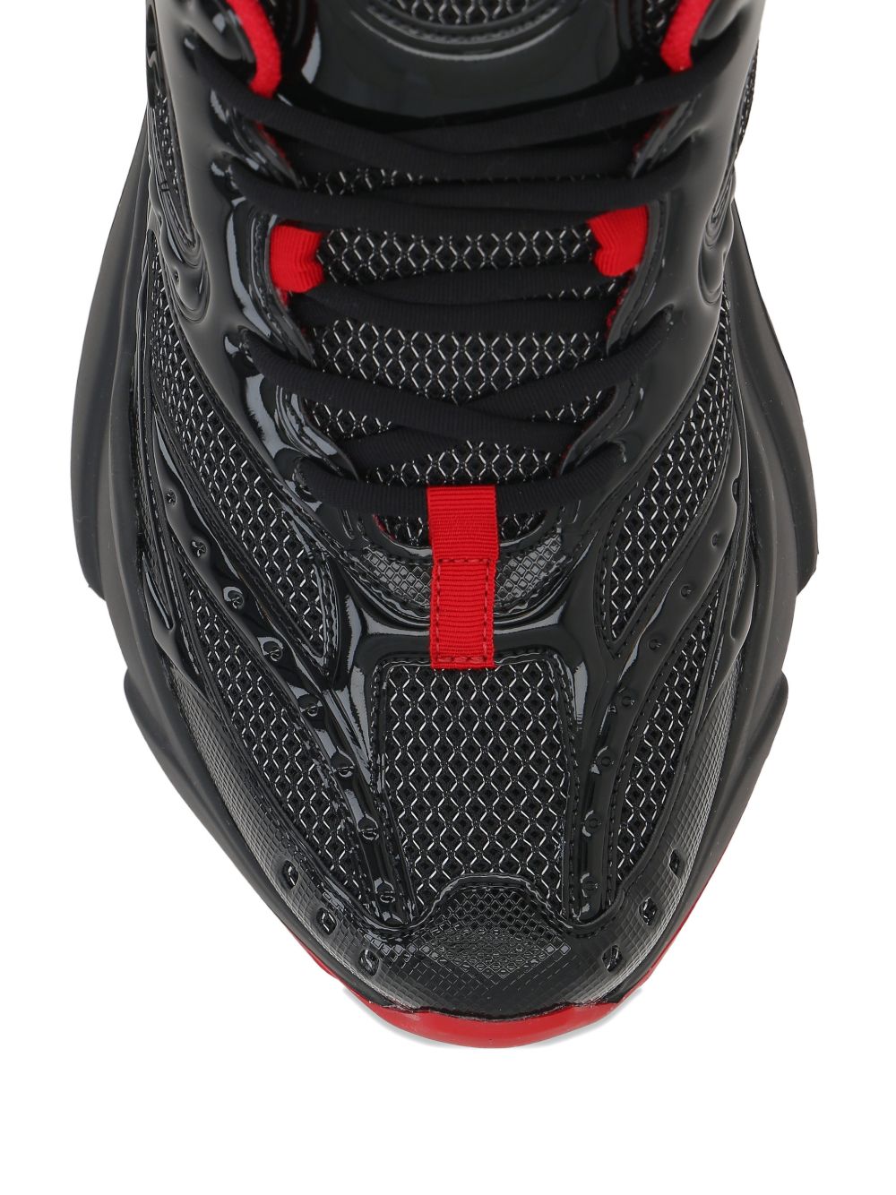 Christian Louboutin Sneakers Black Outer: Mesh
