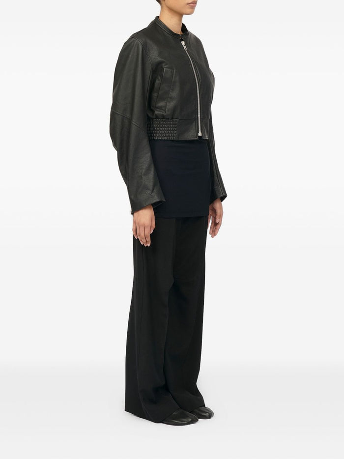 MM6 Maison Margiela Coats Black Polyester 100 %