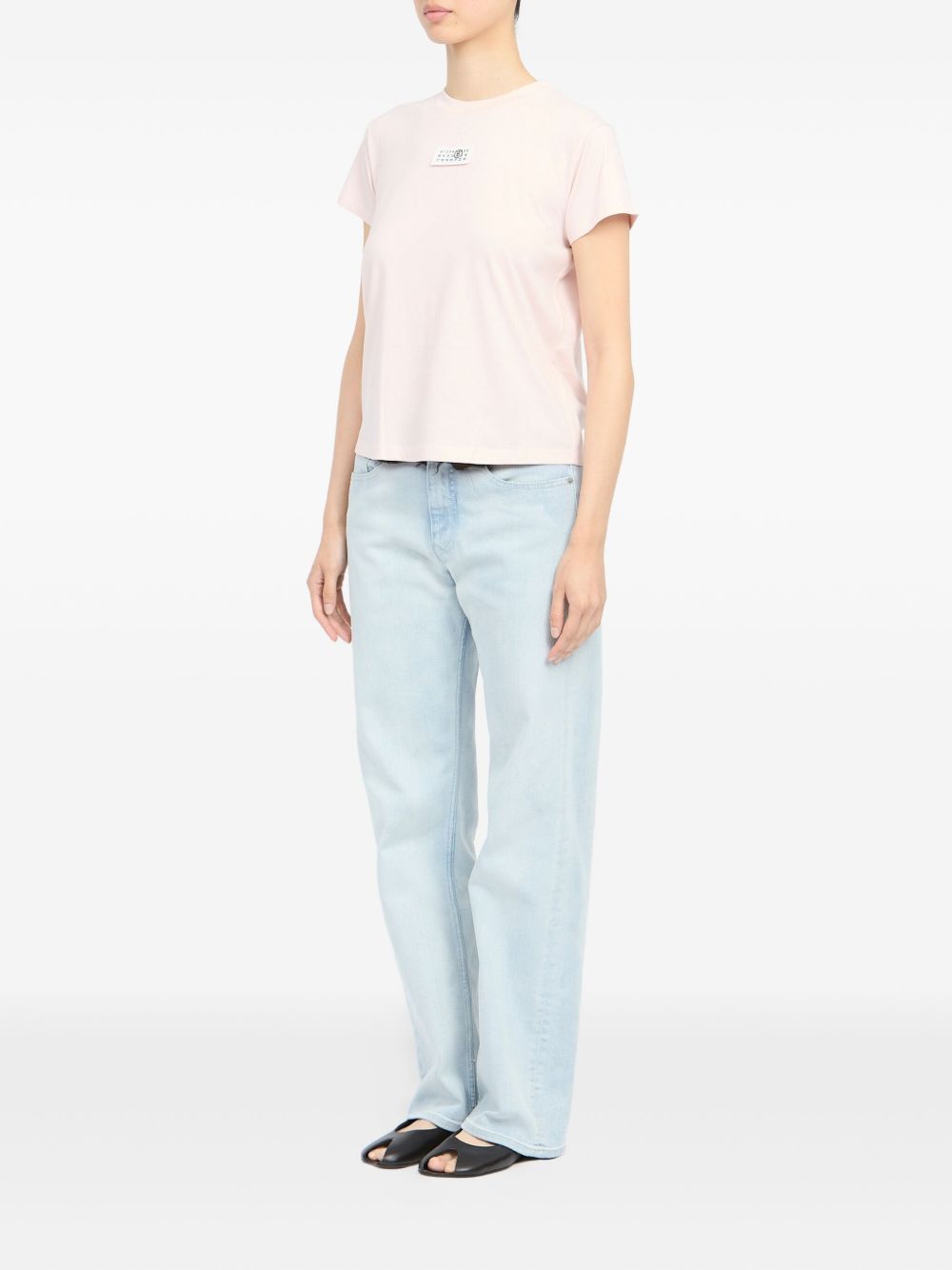 Mm6 Maison Margiela T-Shirts And Polos Powder Cotton