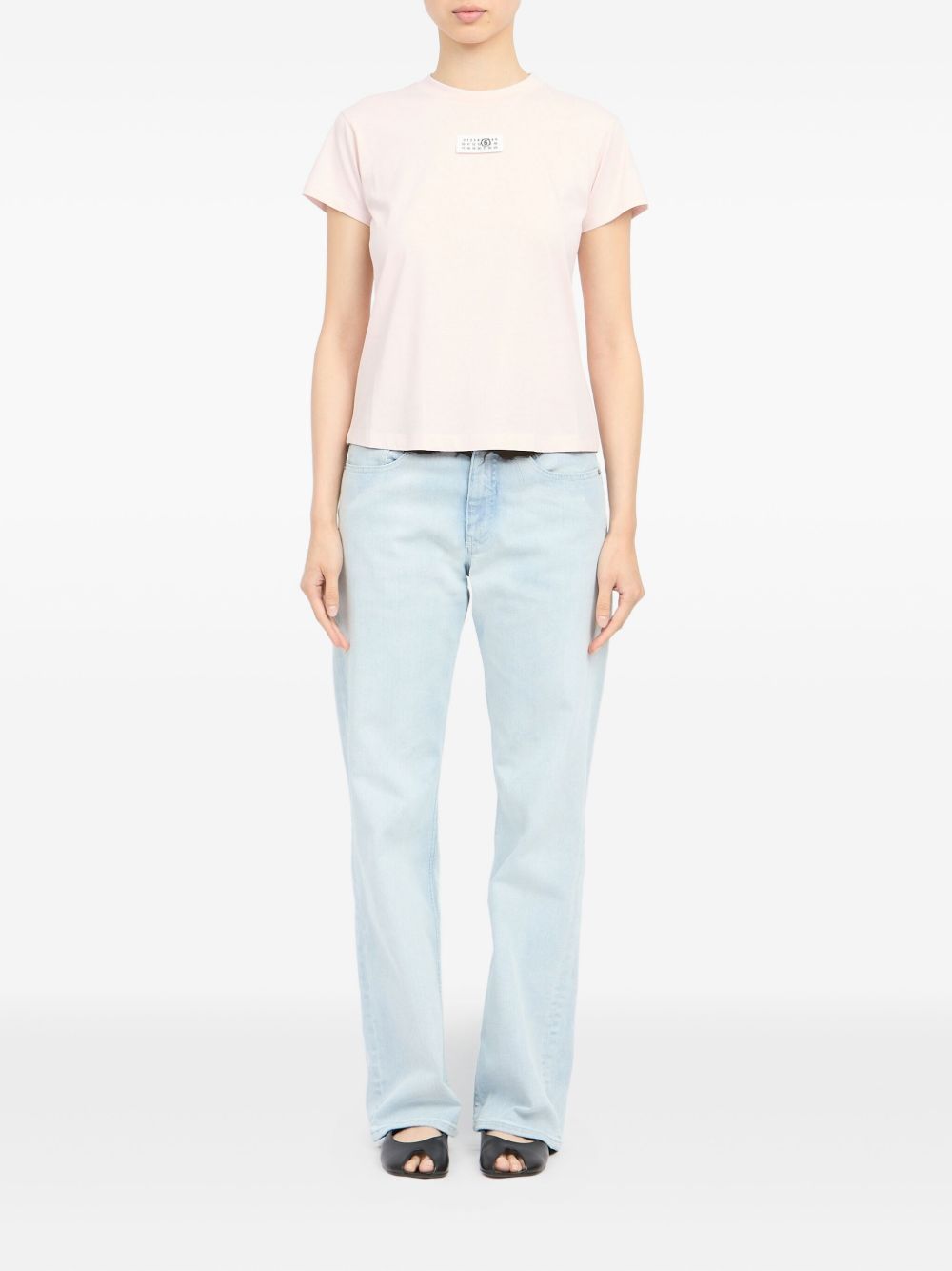 Mm6 Maison Margiela T-Shirts And Polos Powder Cotton
