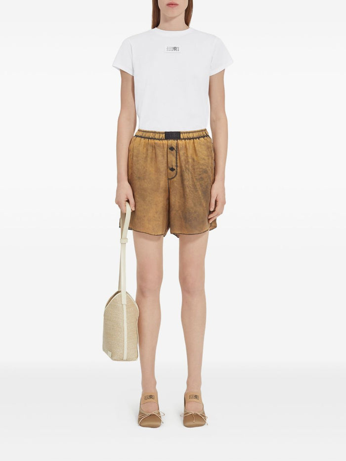 MM6 Maison Margiela T-shirts and Polos White Cotton