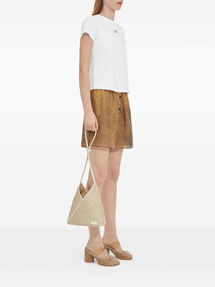 MM6 Maison Margiela T-shirts and Polos White Cotton