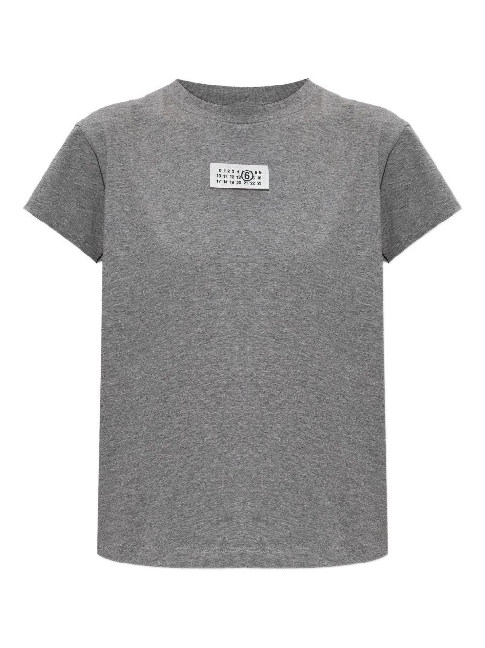 Mm6 Maison Margiela T-Shirts And Polos Grey Cotton