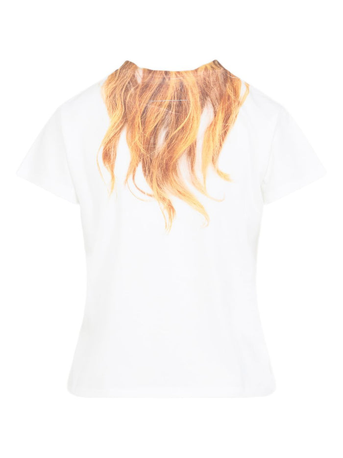 MM6 Maison Margiela T-shirts and Polos White Cotton