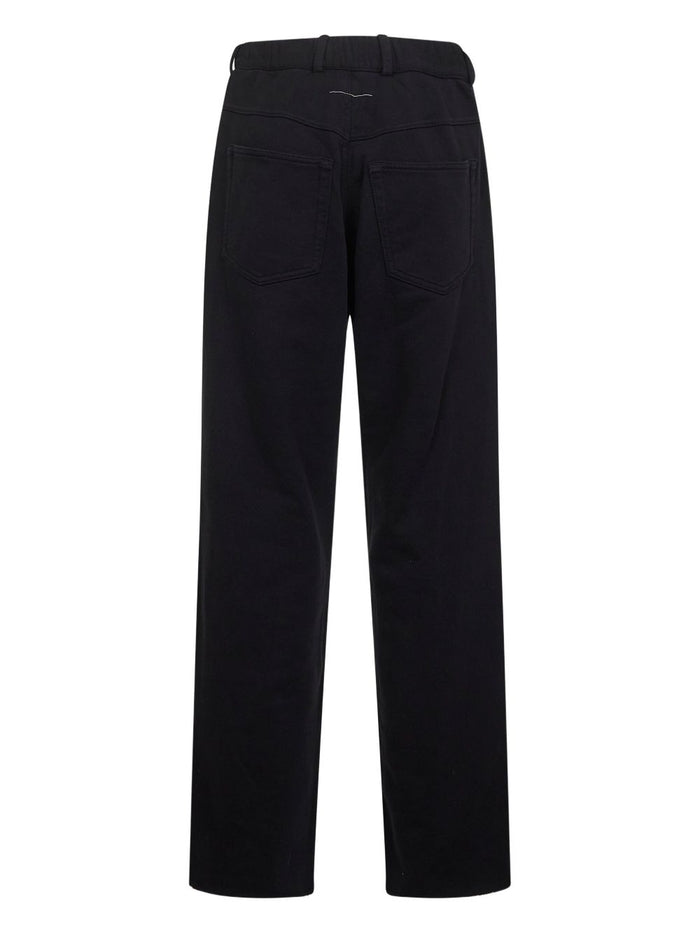 MM6 Maison Margiela Trousers Black Cotton