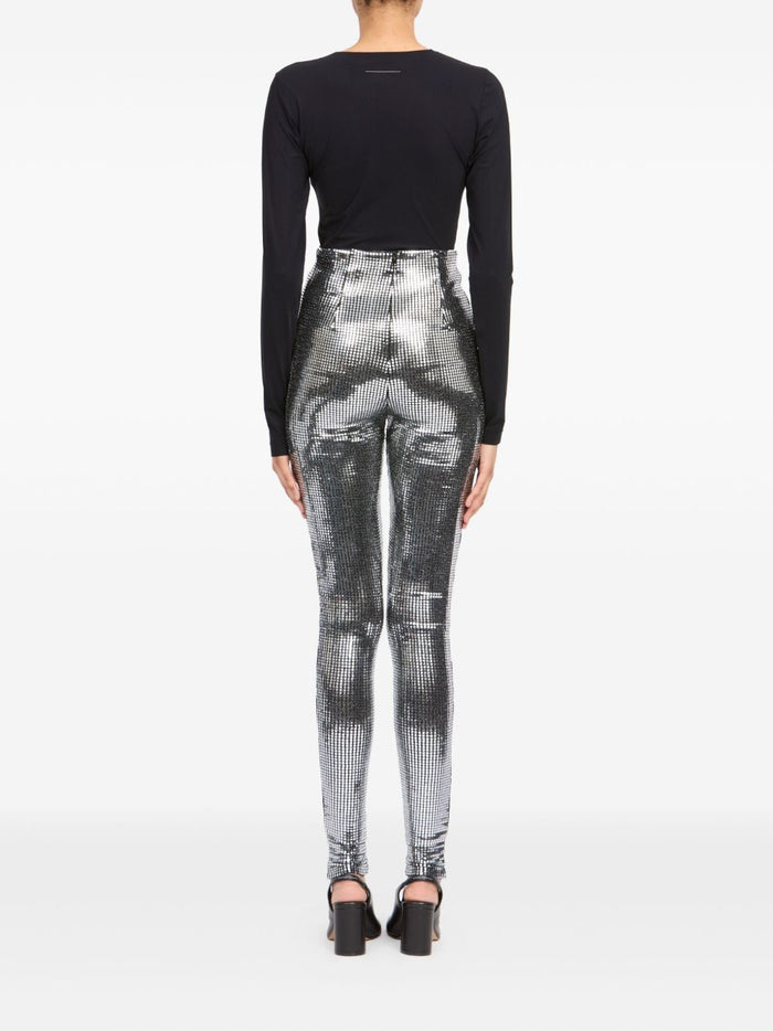 Mm6 Maison Margiela Trousers Silver