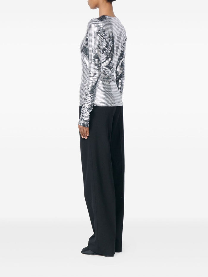 Mm6 Maison Margiela Top Silver