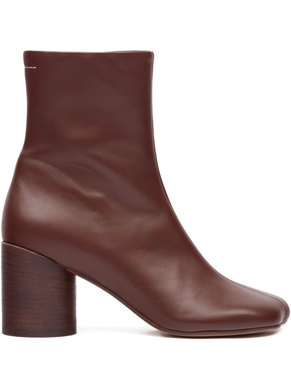 Mm6 Maison Margiela Boots Leather Brown Bovine