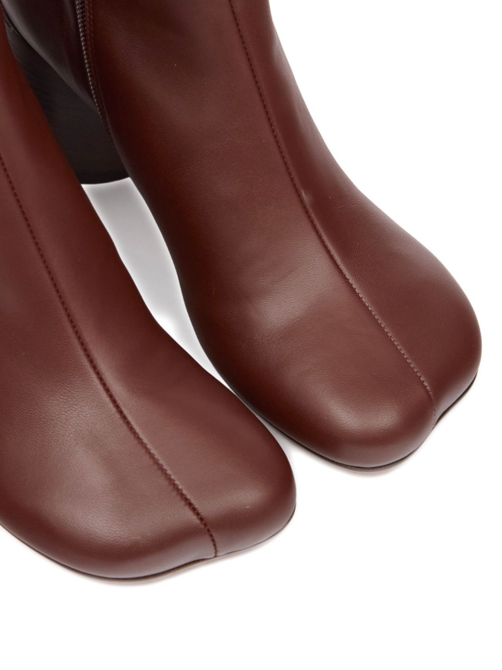 Mm6 Maison Margiela Boots Leather Brown Bovine