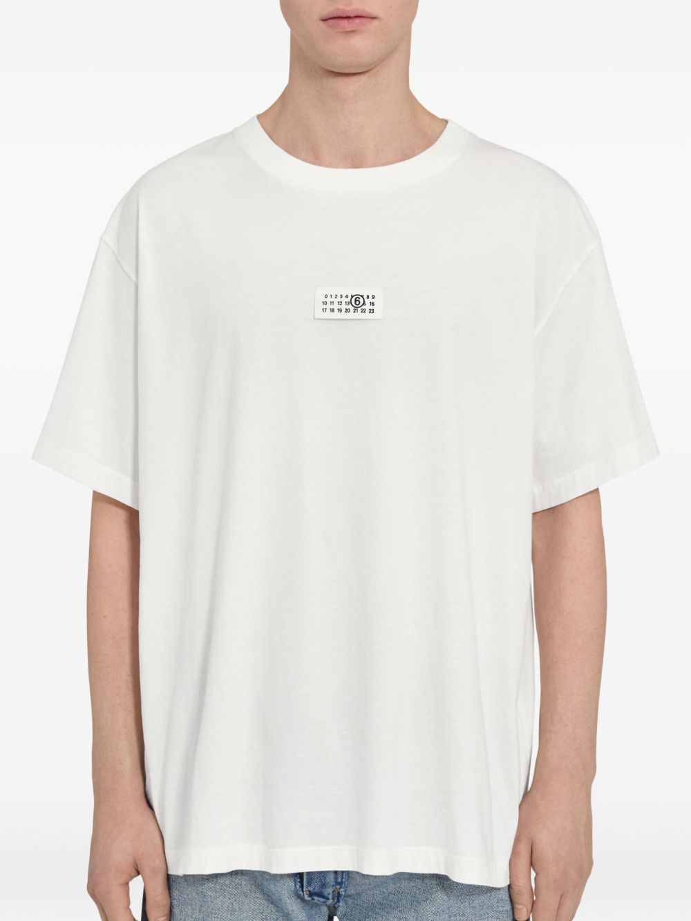 MM6 Maison Margiela T-shirts and Polos White Cotton