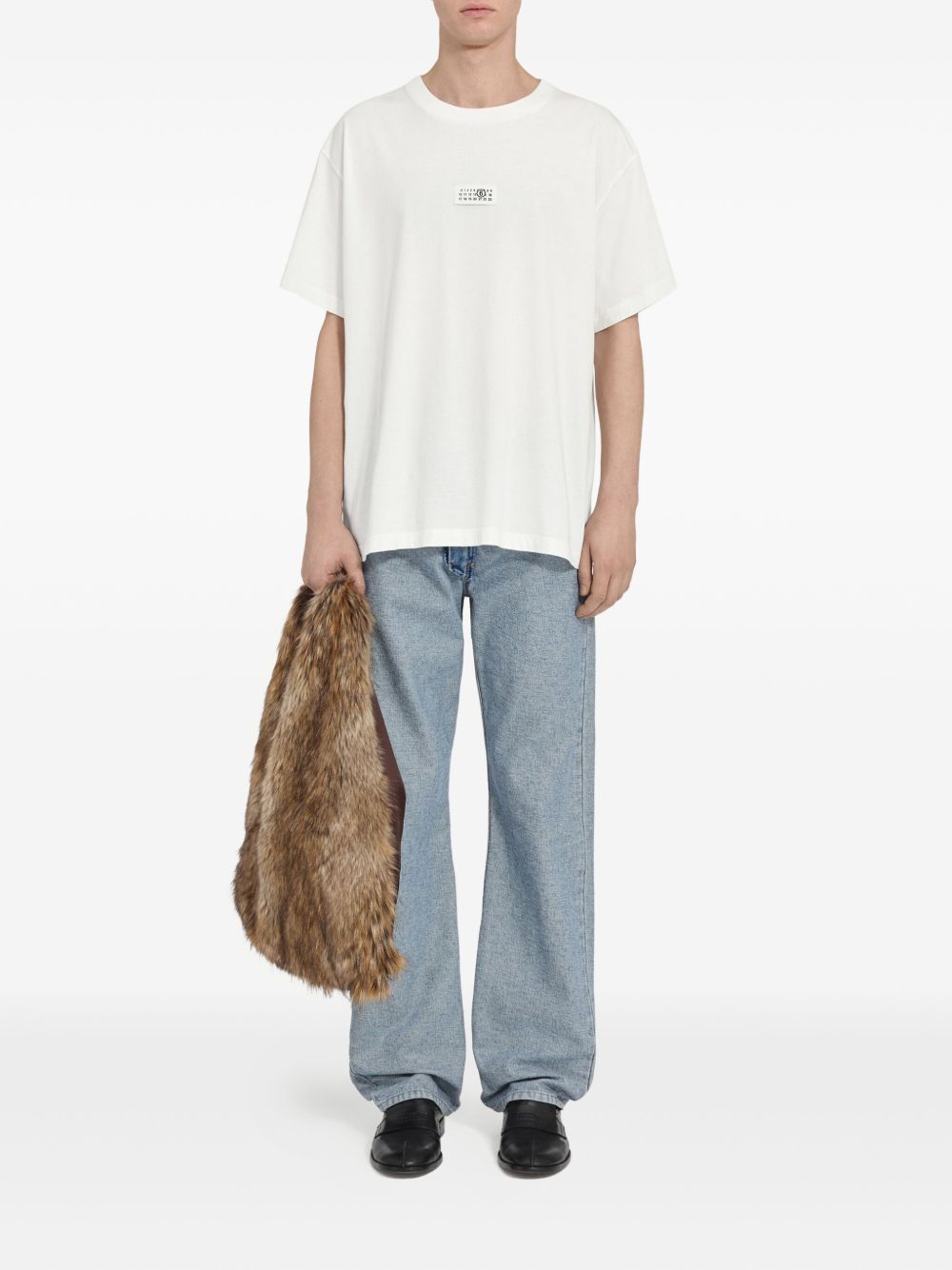 MM6 Maison Margiela T-shirts and Polos White Cotton