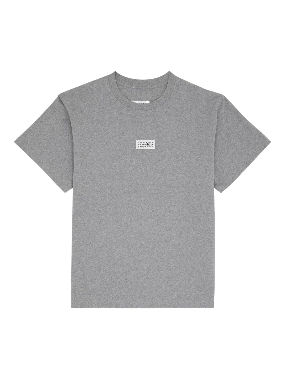 Mm6 Maison Margiela T-Shirts And Polos Grey Cotton