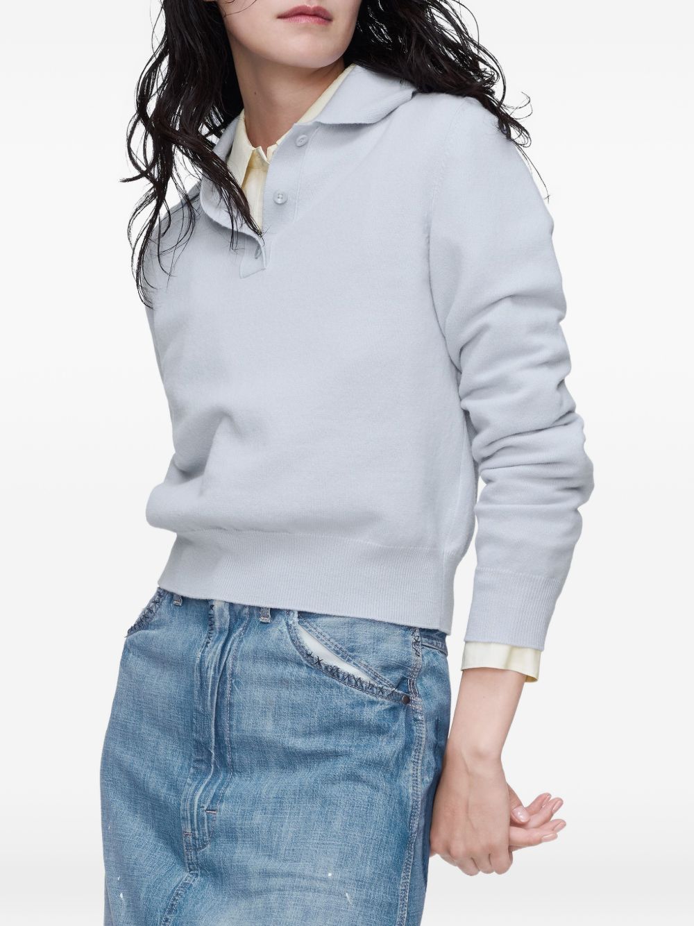 Maison Margiela T-Shirts And Polos Grey Wool