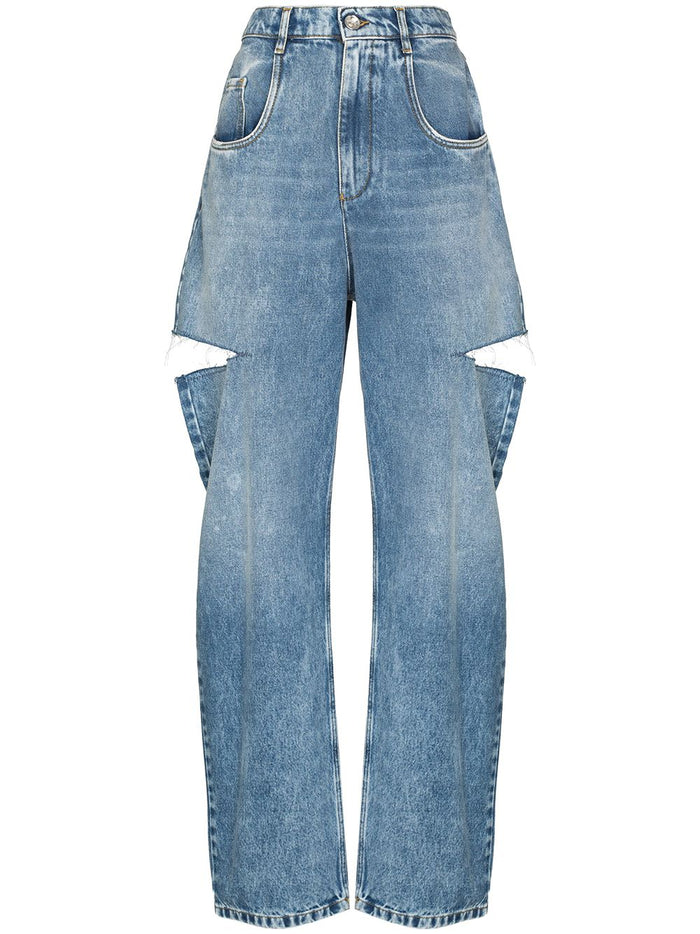 Maison Margiela Jeans Clear Blue Cotton