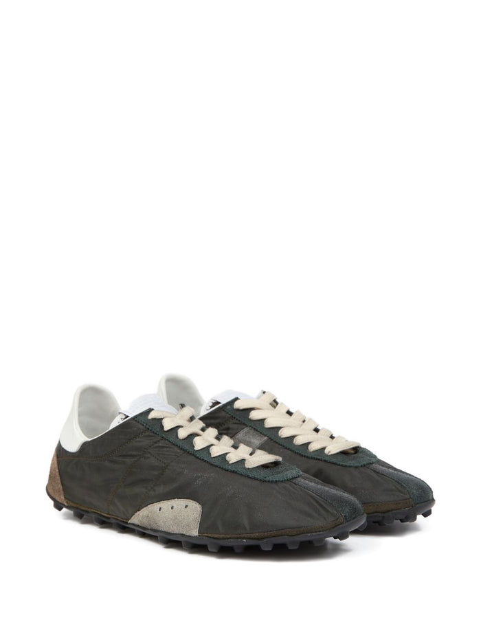 Maison Margiela Sneakers Green Calf Leather
