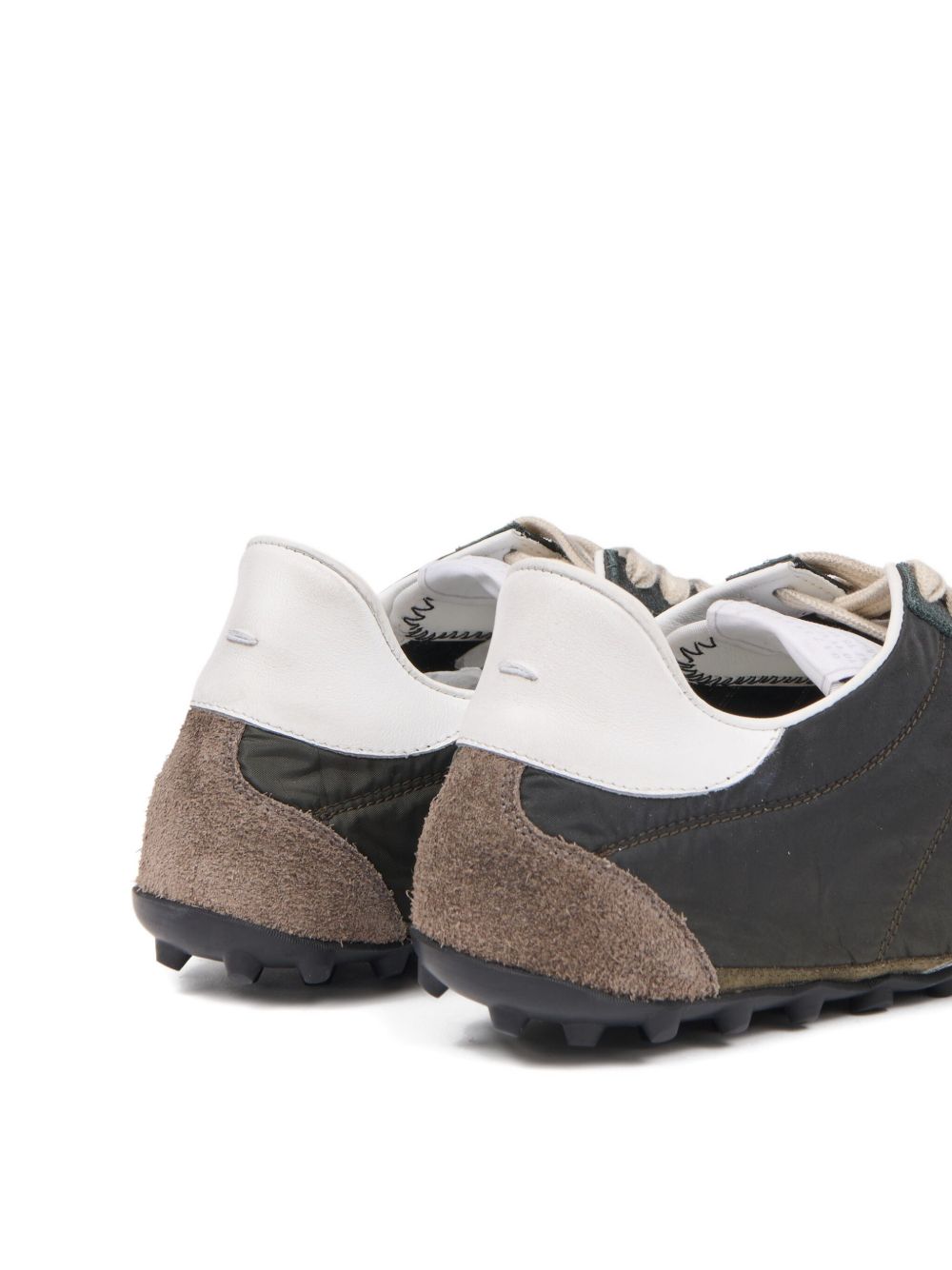 Maison Margiela Sneakers Green Calf Leather