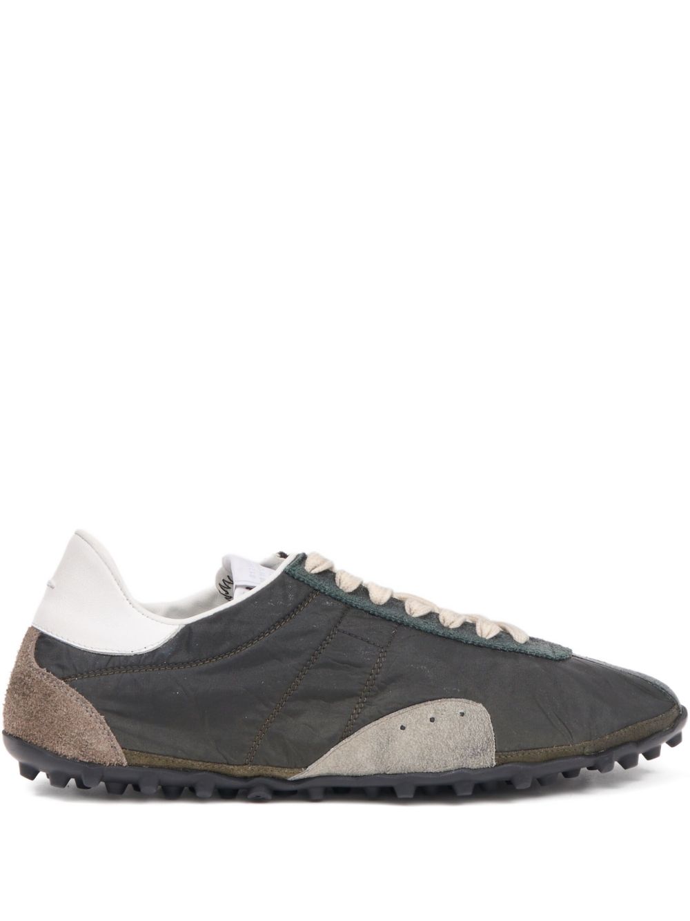 Maison Margiela Sneakers Green Calf Leather