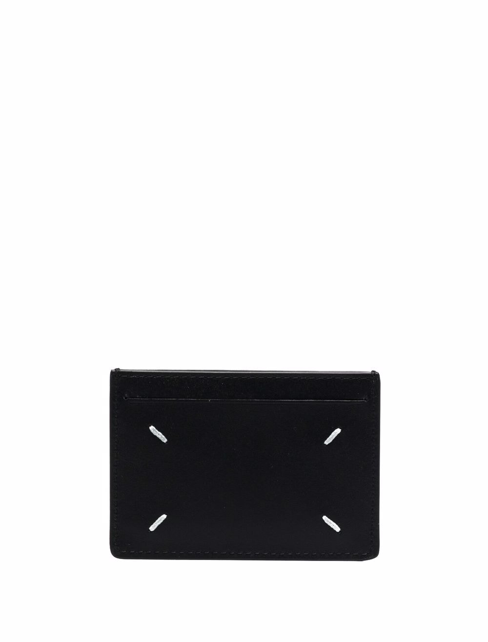 Maison Margiela Wallets Black Calf Leather