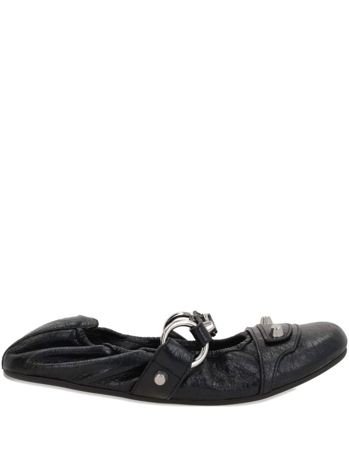 Balenciaga Flat shoes Black Lamb Leather