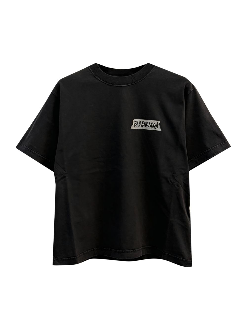 Balenciaga T-shirts and Polos Black Cotton