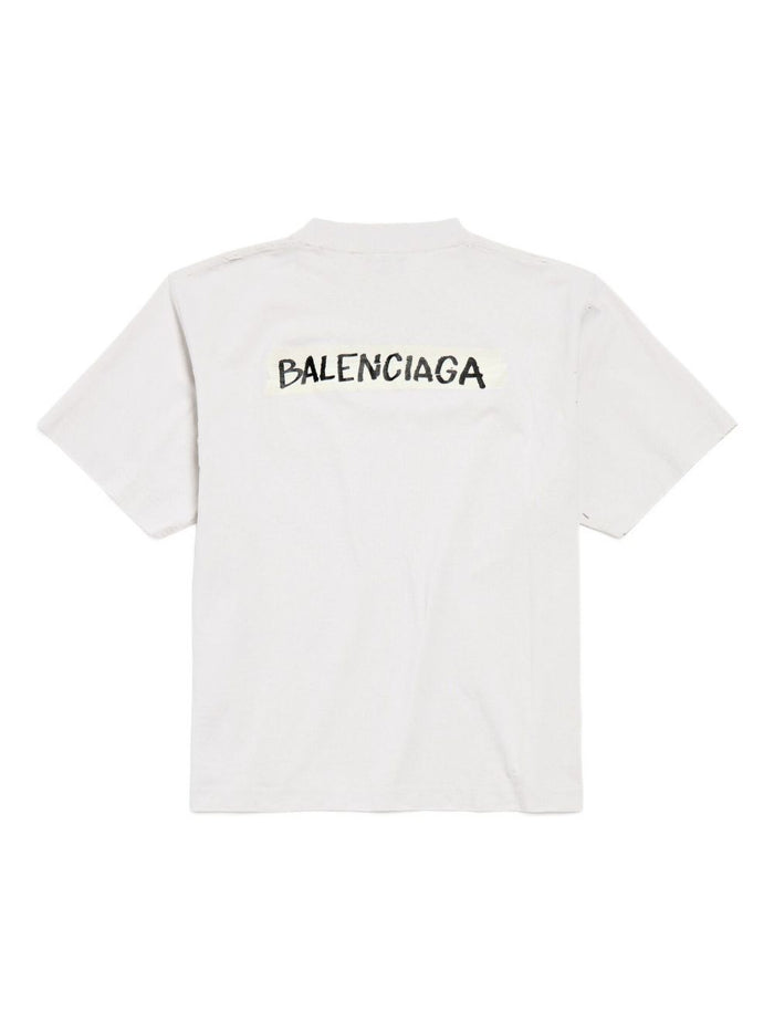 Balenciaga T-shirts and Polos White Cotton