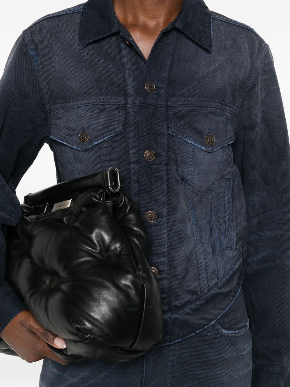 Balenciaga Coats Blue Cotton