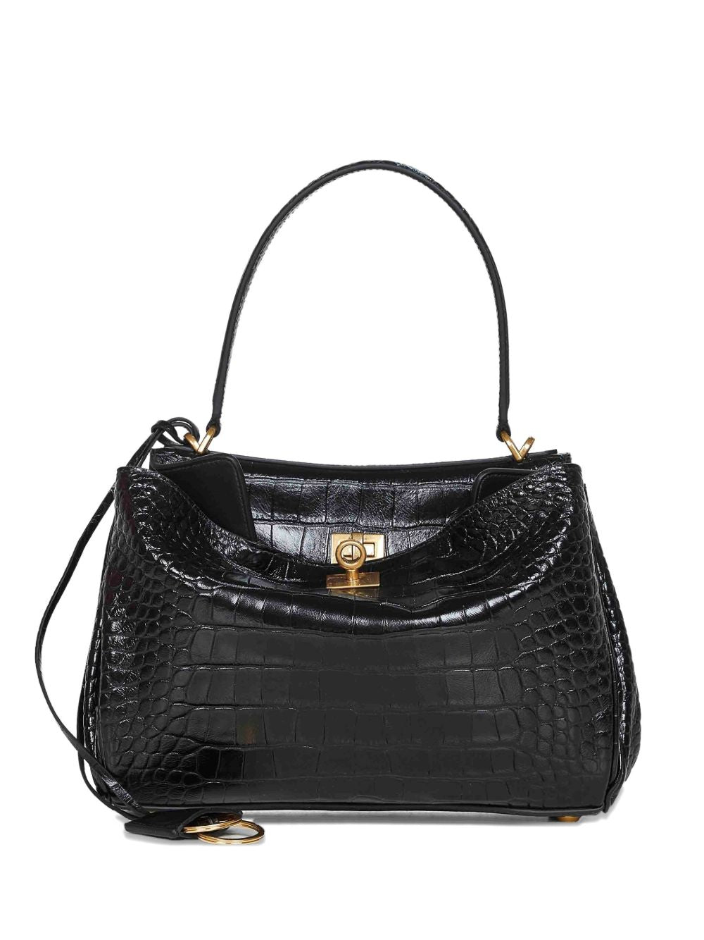 Balenciaga Bags Black Calf Leather