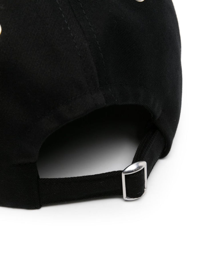 Ami Paris Hats Black Cotton