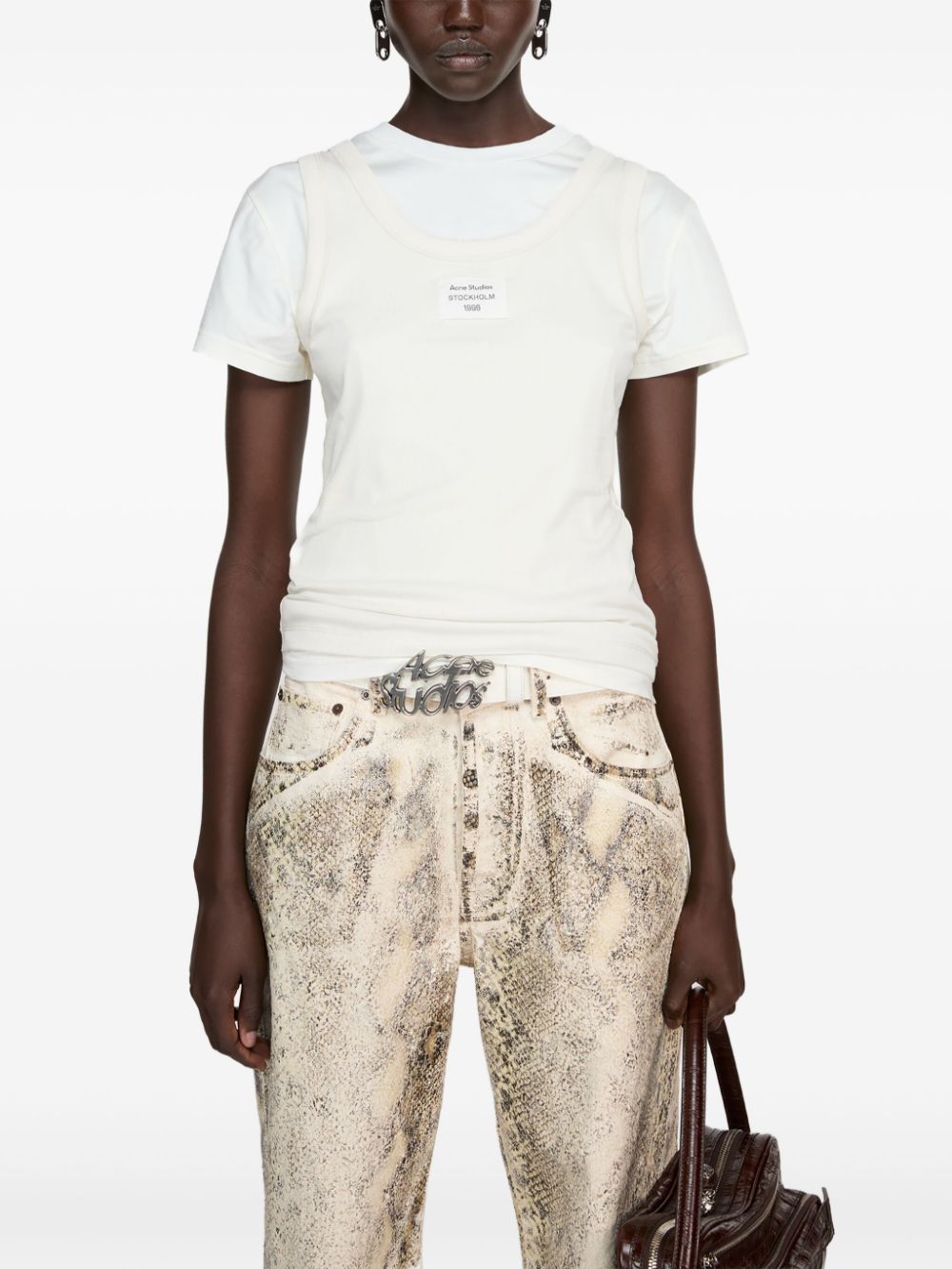 Acne Studios T-Shirts And Polos White Cotton