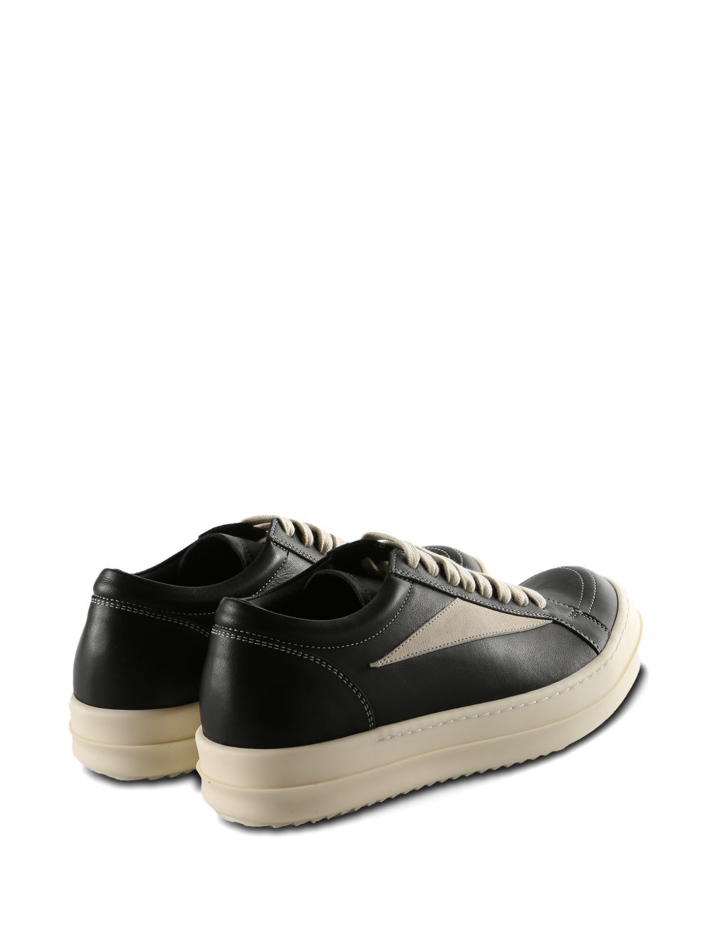 Rick Owens Sneakers Black Calf Leather
