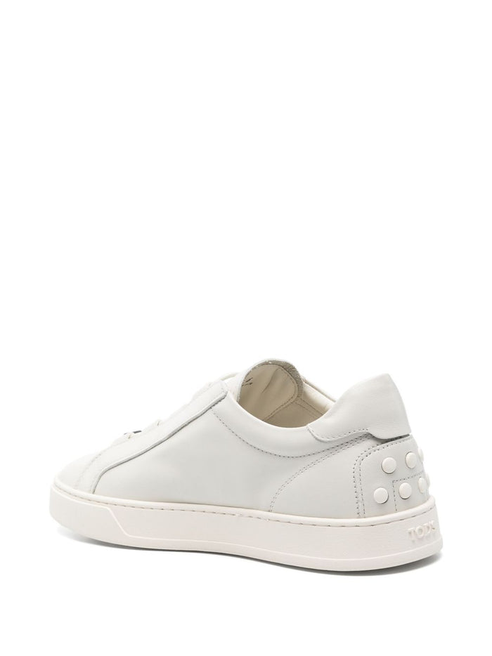 Tods Sneakers White Calf Leather
