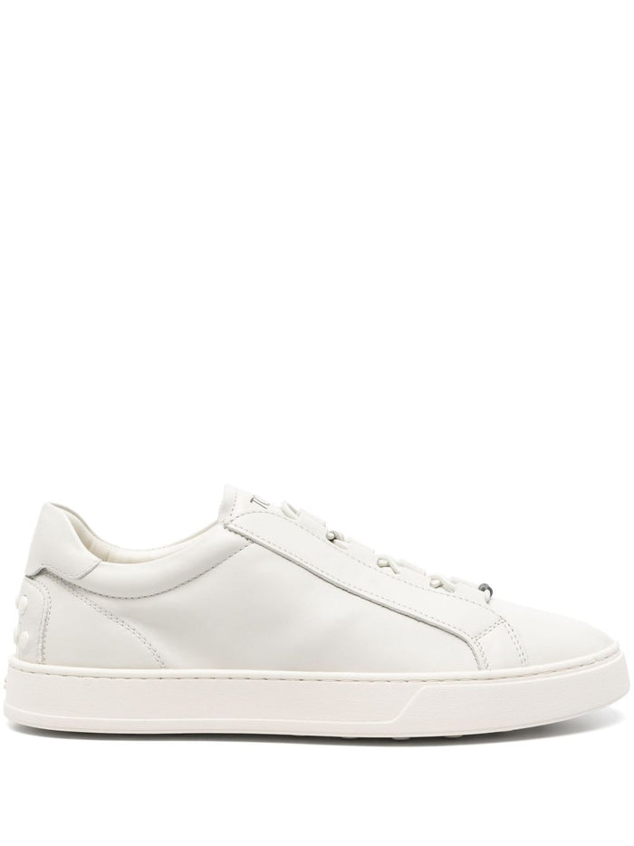 Tods Sneakers White Calf Leather