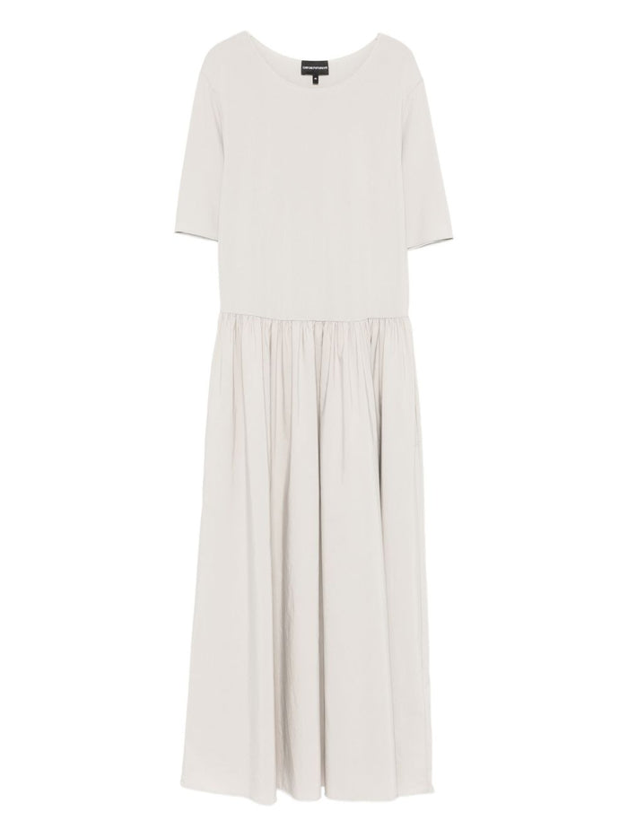 Emporio Armani Dresses Light Grey Viscose